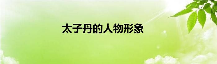 太子丹的人物形象