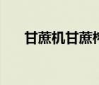 甘蔗機(jī)甘蔗榨汁機(jī)（小型甘蔗榨汁機(jī)）