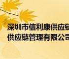 深圳市信利康供應(yīng)鏈管理有限公司百度百科（深圳市信利康供應(yīng)鏈管理有限公司）