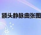 額頭靜脈曲張圖片大全（靜脈曲張圖片大全）