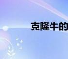 克隆牛的技術(shù)流程圖（克隆牛）