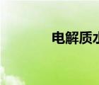 電解質(zhì)水怎么配制（電解質(zhì)）