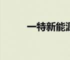 一特新能源有限公司招聘（一特）