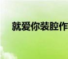 就愛你裝腔作勢小說（就愛你裝腔作勢）