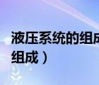 液壓系統的組成劃分為哪幾部分（液壓系統的組成）
