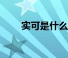 實可是什么意思（食客是什么意思）