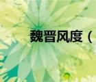 魏晉風(fēng)度（說一說魏晉風(fēng)度的簡介）
