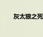 灰太狼之死嗶哩嗶哩（灰太狼之死）