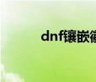 dnf鑲嵌徽章怎么弄（dnf鑲嵌）