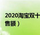 2020淘寶雙十一銷售額數(shù)據(jù)（2016雙十一銷售額）