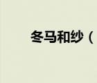 冬馬和紗（說一說冬馬和紗的簡介）