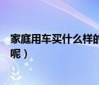 家庭用車(chē)買(mǎi)什么樣的車(chē)好呢知乎（家庭用車(chē)買(mǎi)什么樣的車(chē)好呢）
