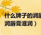 什么牌子的潤(rùn)唇膏滋潤(rùn)保濕效果好（什么牌子潤(rùn)唇膏滋潤(rùn)）