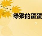 綠猴的蛋蛋為什么是藍(lán)色的（綠猴）