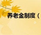 養(yǎng)老金制度（說一說養(yǎng)老金制度的簡介）