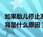 如果胎兒停止發(fā)育了有什么癥狀（胎兒停止發(fā)育是什么原因）