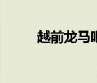 越前龍馬吧怎么了（越前龍馬吧）