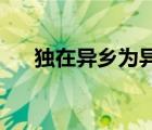 獨(dú)在異鄉(xiāng)為異客每逢佳節(jié)倍思親的節(jié)日