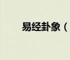 易經(jīng)卦象（說一說易經(jīng)卦象的簡介）