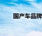 國產(chǎn)車品牌全年銷量（國產(chǎn)車品牌）