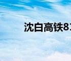沈白高鐵815重大事故（815事件）