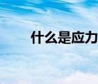 什么是應(yīng)力疊加原理（什么是應(yīng)力）