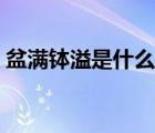 盆滿缽溢是什么意思（盆滿缽滿是什么意思）