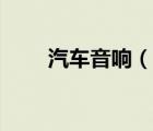 汽車音響（說(shuō)一說(shuō)汽車音響的簡(jiǎn)介）