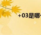 +03是哪個國家的區(qū)號（0358）