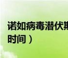 諾如病毒潛伏期多久（諾如病毒潛伏期是多長(zhǎng)時(shí)間）