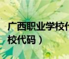 廣西職業(yè)學(xué)校代碼查詢（廣西職業(yè)技術(shù)學(xué)院院校代碼）