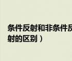 條件反射和非條件反射的區(qū)別是什么（條件反射和非條件反射的區(qū)別）