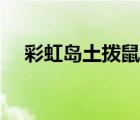 彩虹島土撥鼠怎么獲得（彩虹島土撥鼠）