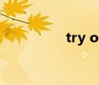 try out造句（try out）