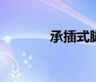 承插式腳手架（吊籃腳手架）