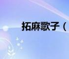 拓麻歌子（說一說拓麻歌子的簡介）