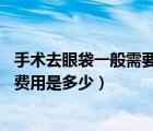 手術(shù)去眼袋一般需要多少錢（手術(shù)除眼袋多少錢 去眼袋手術(shù)費用是多少）