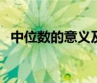 中位數(shù)的意義及求解方法（中位數(shù)的意義）