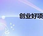 創(chuàng)業(yè)好項目（個人創(chuàng)業(yè)好項目）
