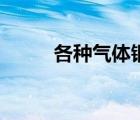 各種氣體鋼瓶顏色（氧氣瓶顏色）