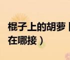 棍子上的胡蘿卜任務(wù)在哪接（棍子上的胡蘿卜在哪接）