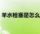 羊水栓塞是怎么引起的（羊水是怎么產(chǎn)生的）