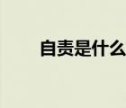 自責(zé)是什么意思（愧疚是什么意思）