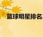 籃球明星排名2016nba（籃球明星排名）