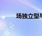 場獨(dú)立型與場依存型（場獨(dú)立型）