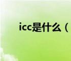 icc是什么（說一說icc是什么的簡(jiǎn)介）