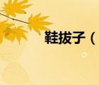 鞋拔子（說一說鞋拔子的簡介）