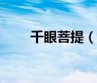 千眼菩提（說一說千眼菩提的簡介）