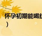 懷孕初期能喝紅茶嗎（懷孕初期燉什么湯喝好）