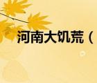 河南大饑荒（說一說河南大饑荒的簡介）